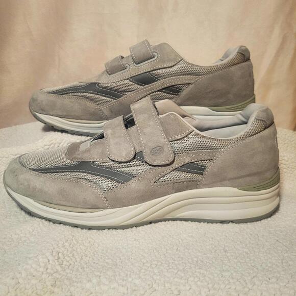 Other - SAS Men's JV Mesh EZ Strap Sneaker Orthopedic Gray Adj Straps NWOB - Size 15